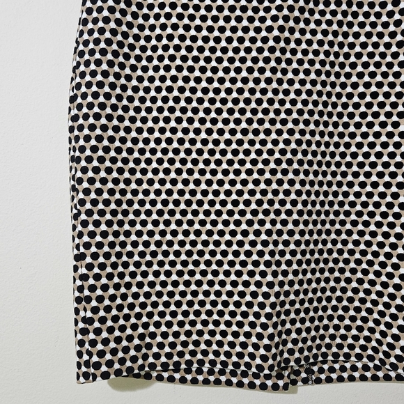 Ann Taylor Polka Dot Pencil Skirt - Picture 5 of 6